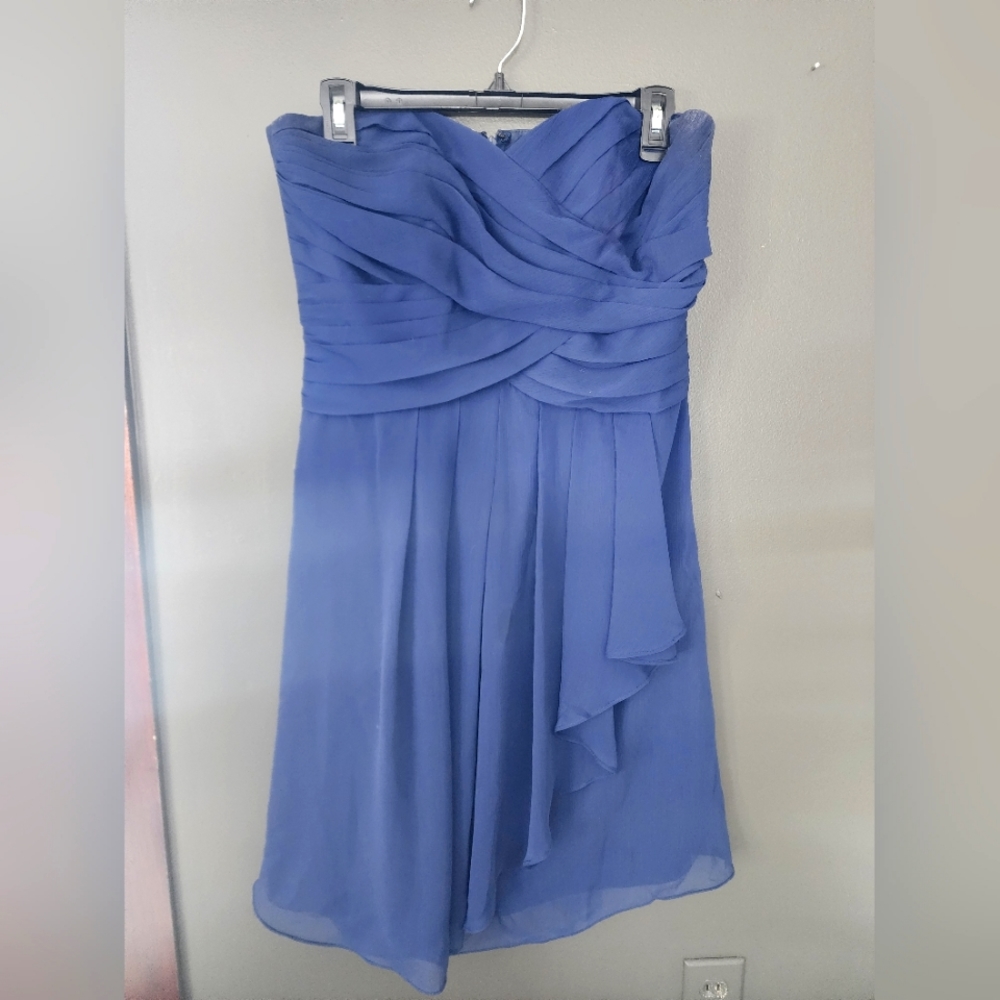 Navy Cocktail Dress by David's Bridal size 10